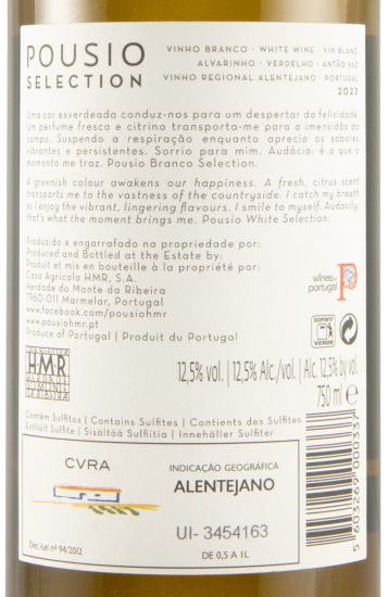2023 Pousio Selection white