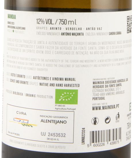 2023 Mainova biológico branco
