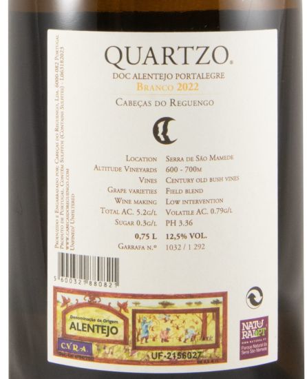 2022 Quartzo branco