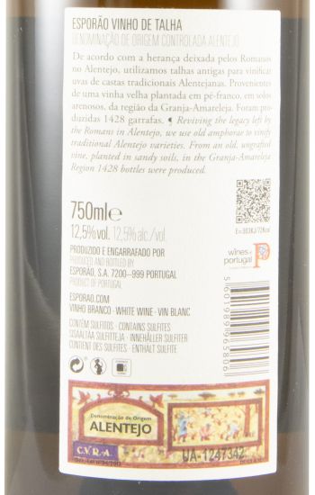 2022 Esporão Roupeiro Vinho de Talha white