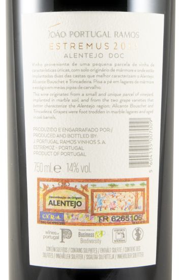 2019 João Portugal Ramos Estremus tinto