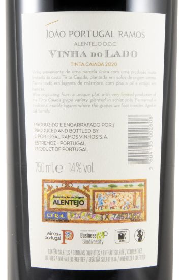 2020 João Portugal Ramos Vinha do Lado Tinta Caiada tinto