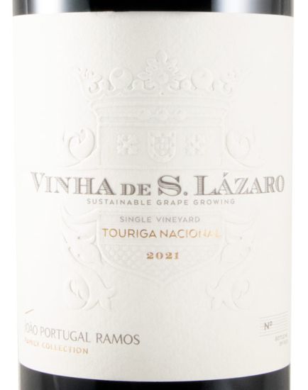 2021 João Portugal Ramos Vinha de S. Lázaro Touriga Nacional tinto