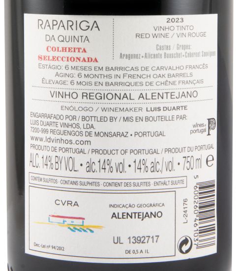 2023 Rapariga da Quinta tinto