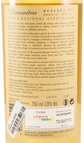 2021 Humanitas Reserva branco