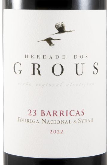 2022 Herdade dos Grous 23 Barricas tinto