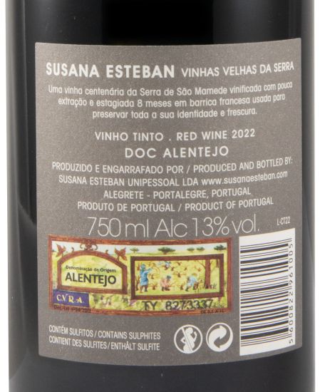 2022 Susana Esteban A Centenária tinto