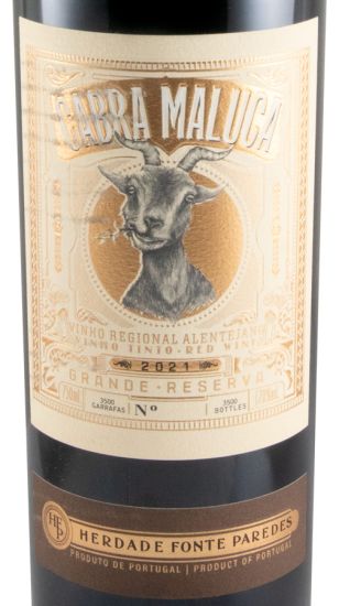 2021 Herdade Fonte Paredes Cabra Maluca Grande Reserva red