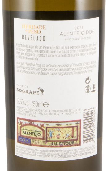 2023 Herdade do Peso Revelado branco
