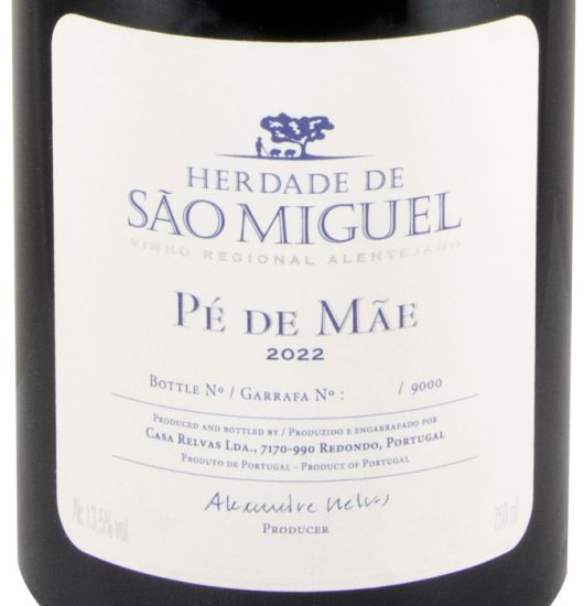2022 Herdade de São Miguel Pé de Mãe tinto
