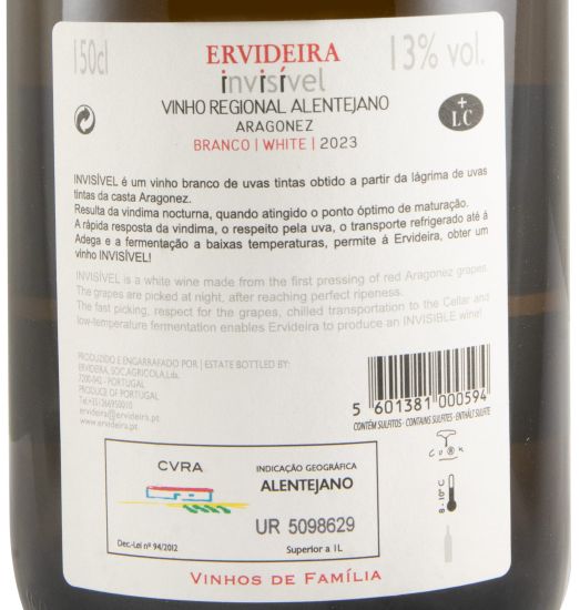 2023 Invisível Aragonez white 1.5L