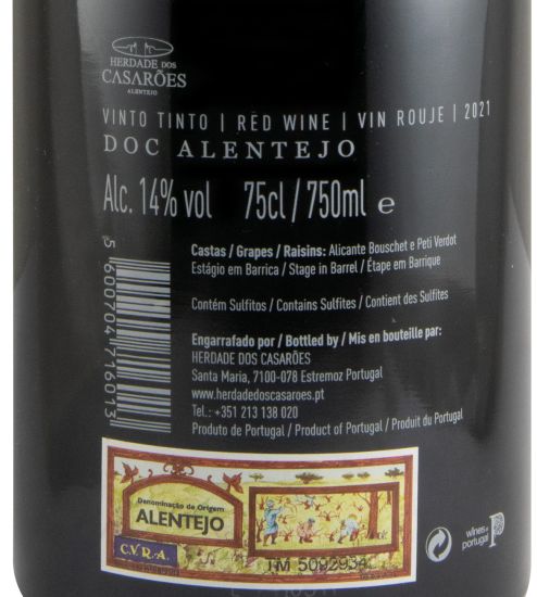 2021 Vinha da Palhota red
