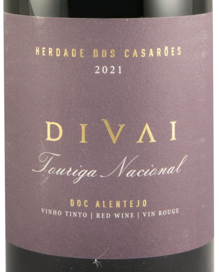 2021 DIVAI Touriga Nacional red