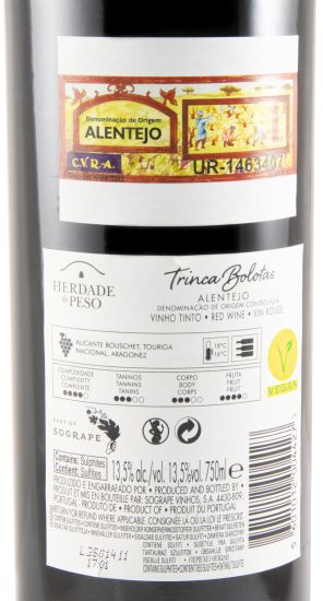 2023 Herdade do Peso Trinca Bolotas red