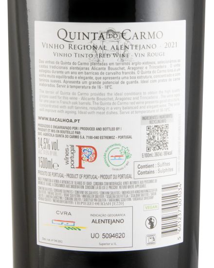2021 Quinta do Carmo tinto 1,5L