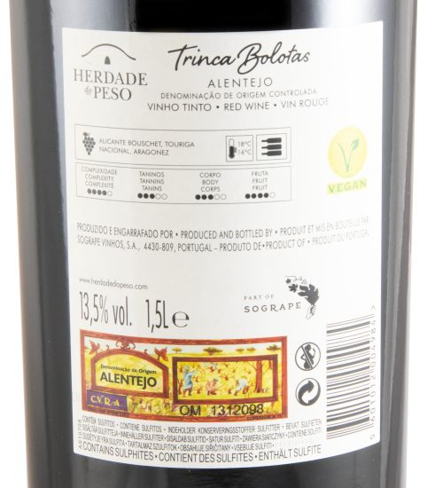 2022 Herdade do Peso Trinca Bolotas tinto 1,5L