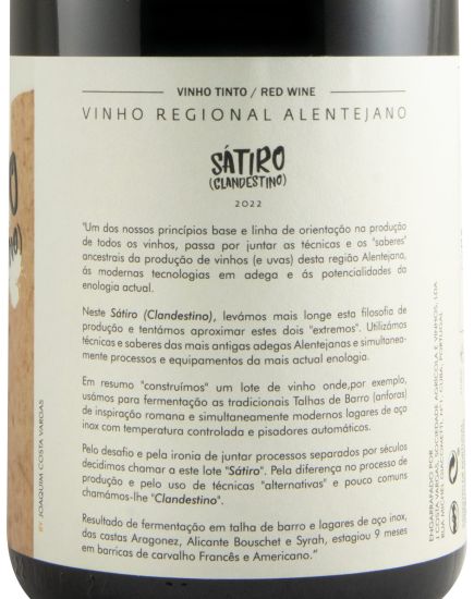 2022 Sátiro Clandestino red