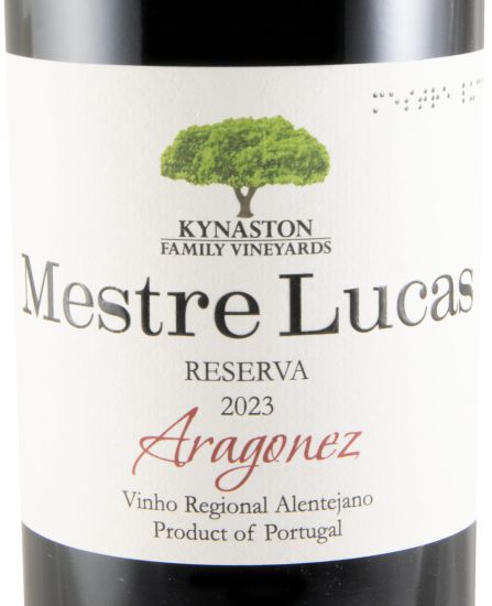 2023 Mestre Lucas Aragonez Reserva red