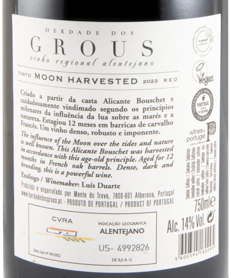2023 Herdade dos Grous Moon Harvested tinto