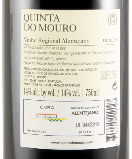 2019 Quinta do Mouro tinto