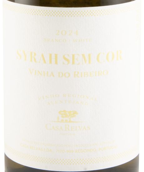 2024 Casa Relvas Syrah Sem Cor white