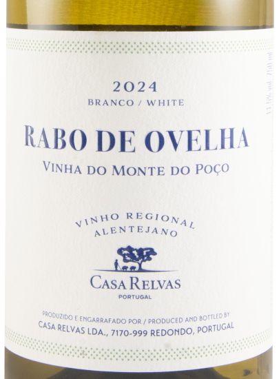 2024 Casa Relvas Vinha do Monte do Poço Rabo de Ovelha branco