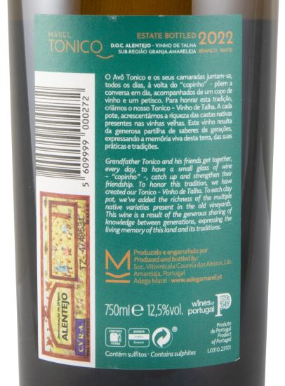 2022 Tonico Vinho de Talha white