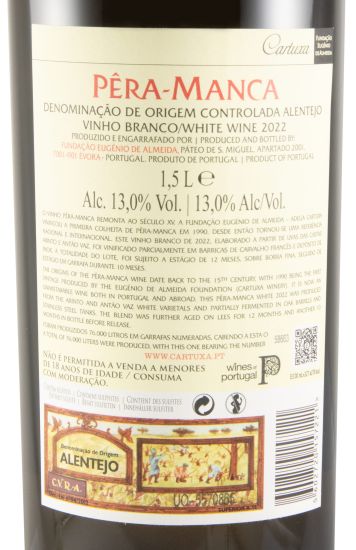 2022 Pêra-Manca white 1.5L