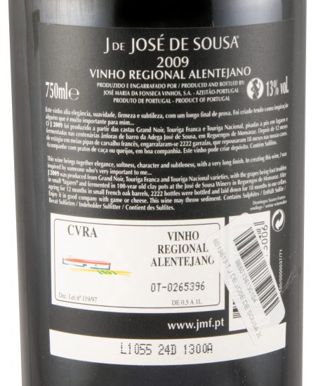 2009 J de José de Sousa tinto