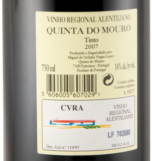 2007 Quinta do Mouro Cabernet Sauvignon red