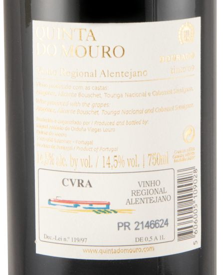2009 Quinta do Mouro red (golden label)