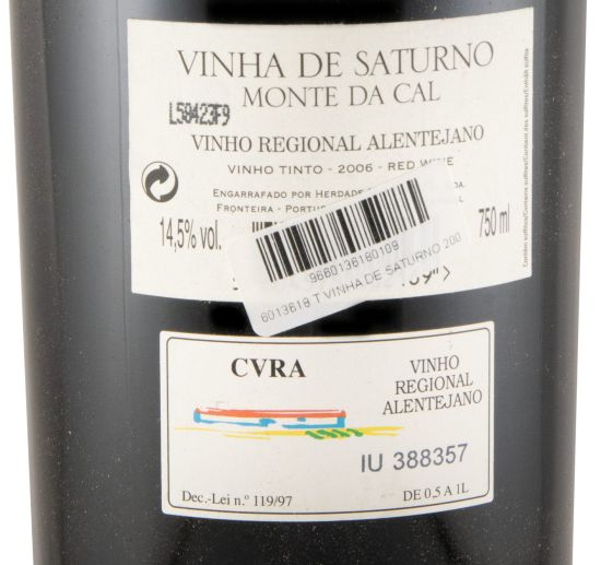 2006 Vinha de Saturno tinto