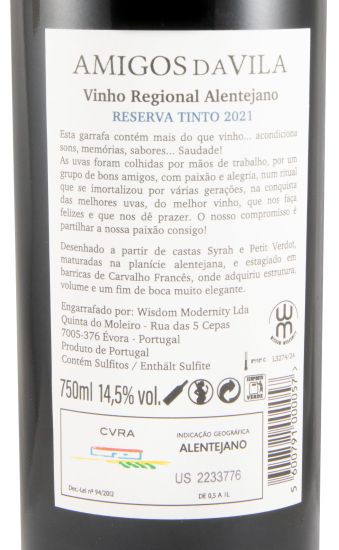 2021 Amigos da Vila Reserva red