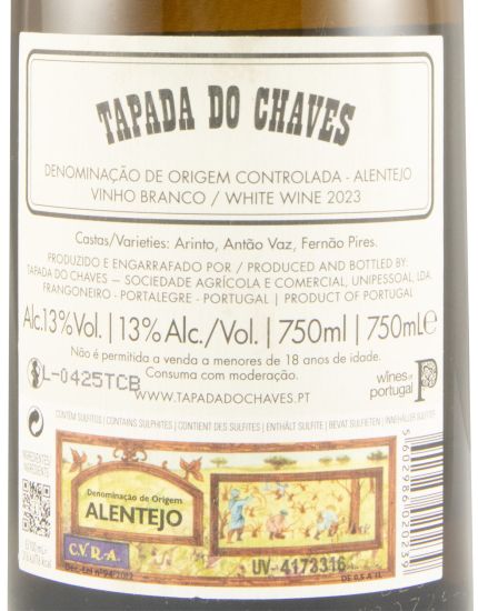 2023 Tapada do Chaves white
