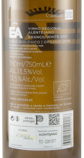 2021 Fundação Eugénio de Almeida EA organic white