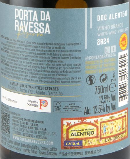 2024 Porta da Ravessa Reserva white