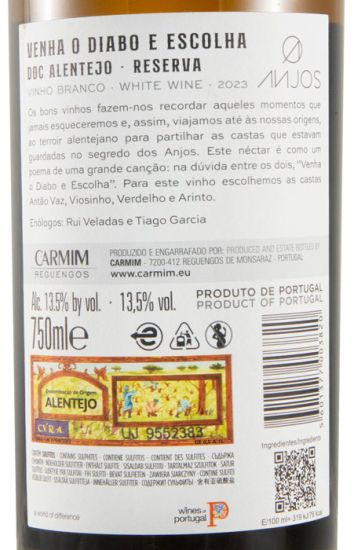 2023 Venha o Diabo e Escolha Reserva white