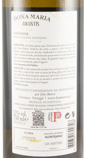 2024 Júlio Bastos Dona Maria Amantis Reserva branco