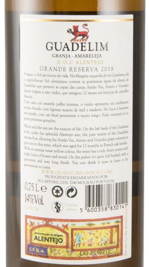 2018 Guadelim Grande Reserva branco