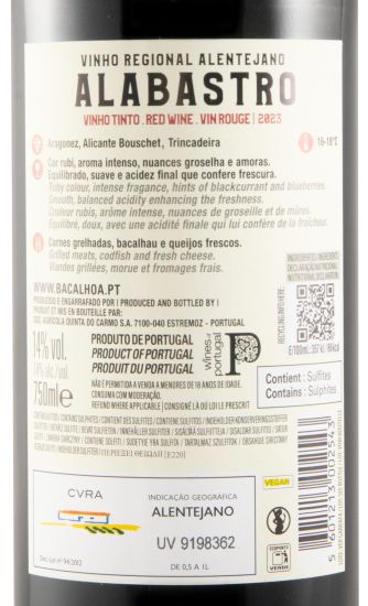 2023 Bacalhôa Alabastro tinto
