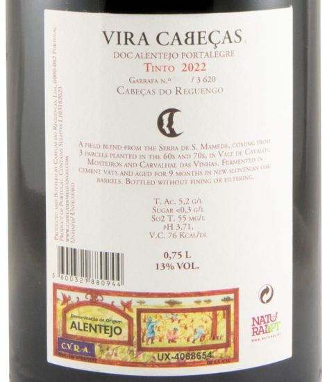 2022 Vira Cabeças tinto