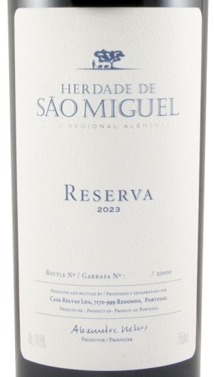 2023 Herdade de São Miguel Reserva tinto