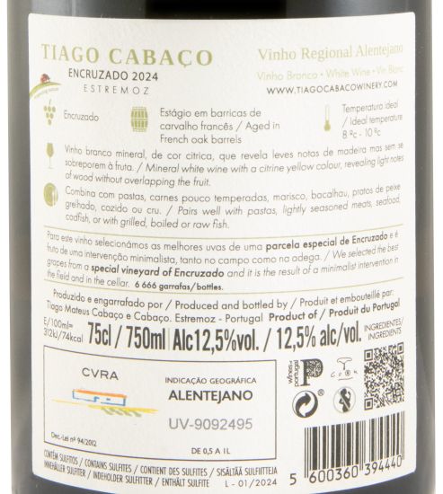 2024 Tiago Cabaço Encruzado branco
