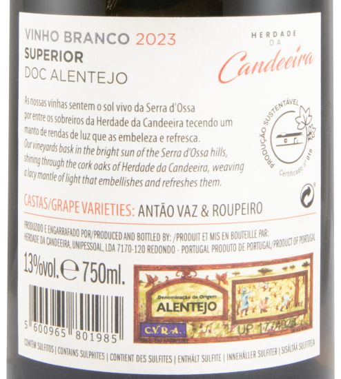 2023 Herdade da Candeeira Superior white
