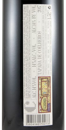 2017 Tapada de Coelheiros tinto 1,5L
