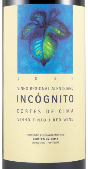2021 Cortes de Cima Incógnito tinto