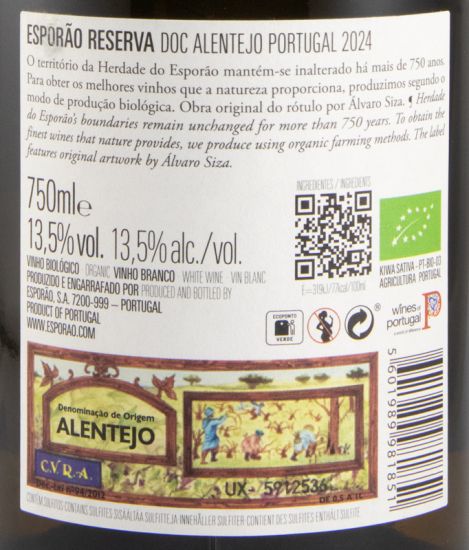 2024 Esporão Reserva organic white