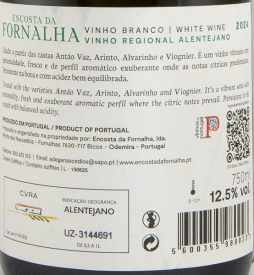 2024 Encosta da Fornalha branco
