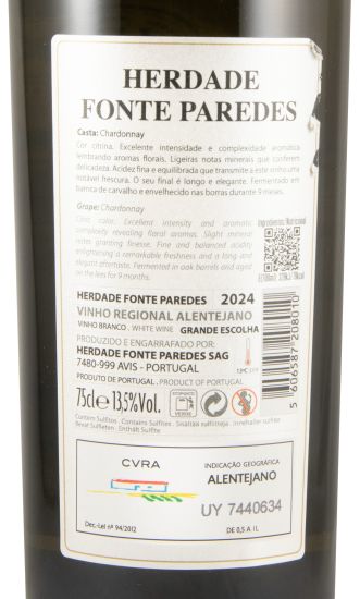 2024 Herdade Fonte Paredes Grande Escolha branco