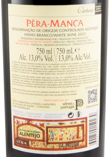 2023 Pêra-Manca white